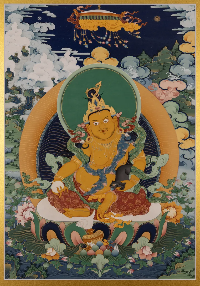 黃財神（大），作品編號 008