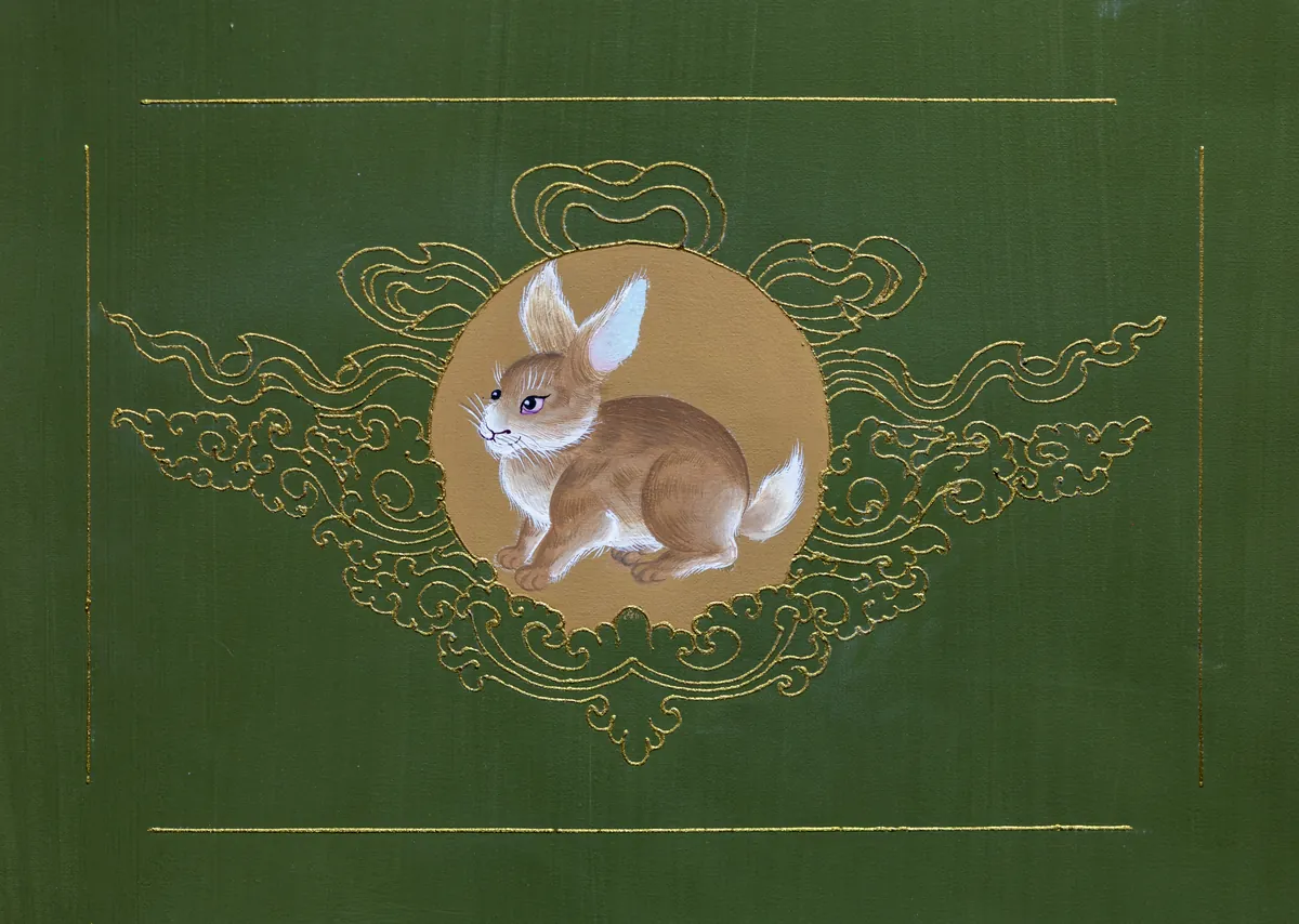 生肖兔・卯，作品編號 015