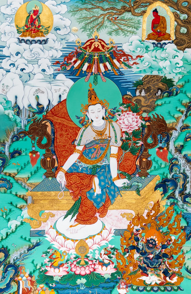 Avalokiteshvara, Dharma King and Protector, artwork GM-TK-PQ-005